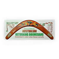 BOOMERANG, 18" SUNSET CARDED ASSORTED DESIGNS