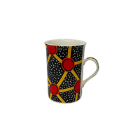 Coffee Mug Aboriginal Design - Dhalaru Gogo (Talaroo Springs) Design - Jedess Hudson