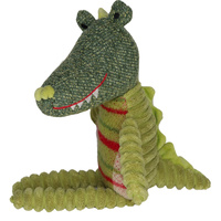 Plush Toy Crocodile - Plaid 
