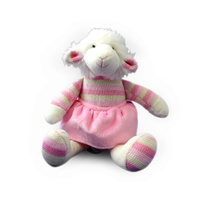 Plush Toy Lamb - Pink 