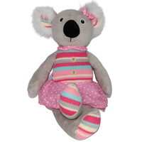 Plush Toy Koala - Pink/Stripe/Polka