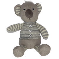 Plush Toy Koala - Grey/Stripe
