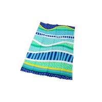 Kitchen Towel Aboriginal Design- Gudhu Galba (Rainbow Reef) - Jedess Hudson 