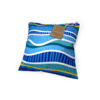 Cushion Aboriginal Design  - Gudhu Galba (Rainbow Reef) - Jedess Hudson