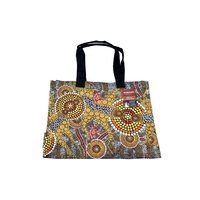 Bag Shoulder Aboriginal Design - Colours of the Land - Colin Jones 